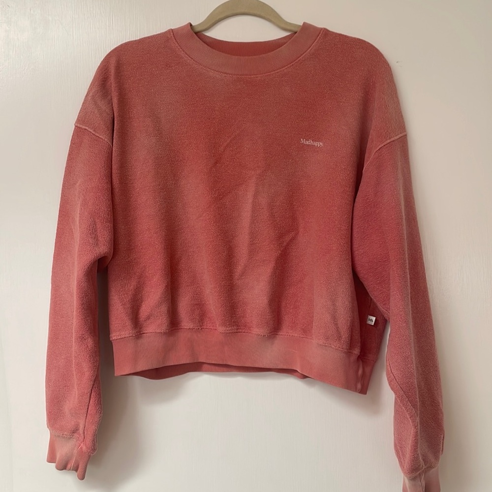 Mad happy crewneck sweatshirt